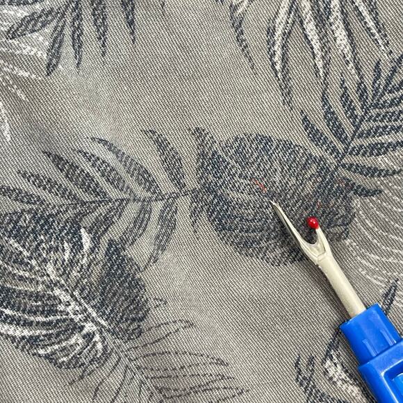 English Laundry Shorts Mens 38 Gray Tropical Hawaiian Cotton Stretch 8.5" Inseam - Picture 5 of 10